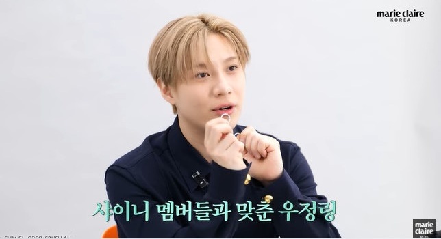 SHINee’s Taemin Reveals Priceless Friendship Ring with Members